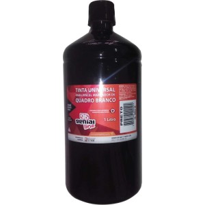 Tinta Marcador Quadro Branco Reabastecedor Ge-1000ml Preto