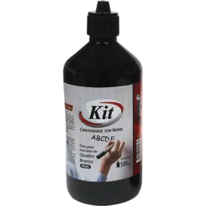 Tinta Marcador Quadro Branco Reabastecedor Preto 500 Ml.-076189-25147