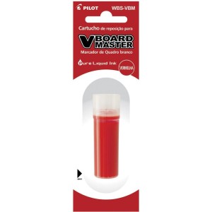 Tinta Marcador Quadro Branco Refil 5,5ml Vermelho Wbs-vbm
