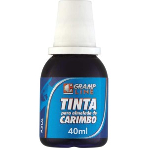 Tinta Para Carimbo 40ml Azul-005151-16497