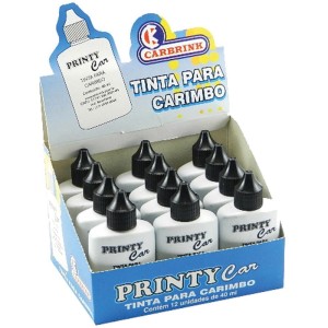 Tinta Para Carimbo 40ml Preta-039199-60628