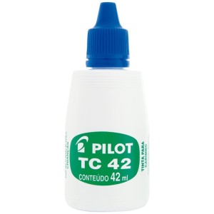 Tinta Para Carimbo 42ml Azul-005150-34143