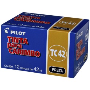 Tinta Para Carimbo 42ml Preto-005152-22149