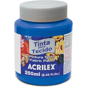 Tinta Para Tecido Fosca 250ml Azul Turquesa-023784-62658