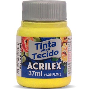 Tinta Para Tecido Fosca 37ml Amarelo Canario-006527-13224