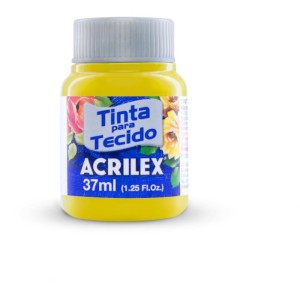 Tinta Para Tecido Fosca 37ml Amarelo Limao-006504-12482