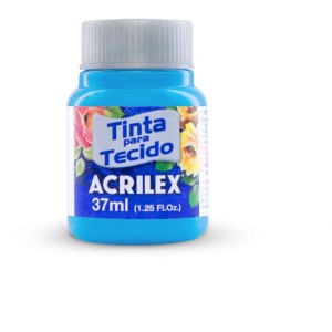 Tinta Para Tecido Fosca 37ml Azul Celeste-006503-15854