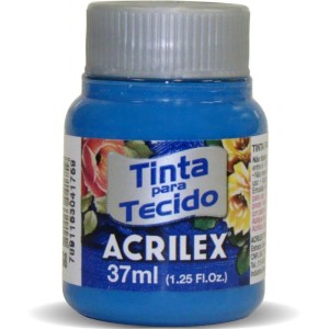 Tinta Para Tecido Fosca 37ml Azul Ceruleo-009703-21726