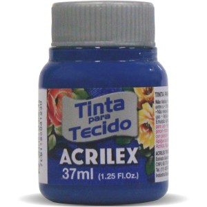 Tinta Para Tecido Fosca 37ml Azul Cobalto-006502-23306