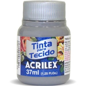 Tinta Para Tecido Fosca 37ml Cinza-052540-31056