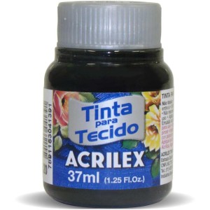 Tinta Para Tecido Fosca 37ml Preto-006520-24606