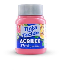 Tinta Para Tecido Fosca 37ml Rosa Cha-006567-62186