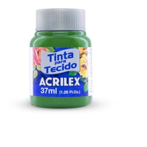 Tinta Para Tecido Fosca 37ml Verde Grama-006582-37730