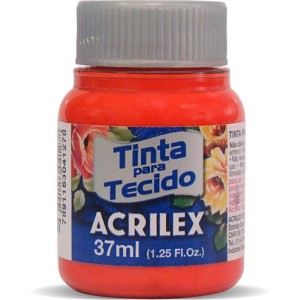 Tinta Para Tecido Fosca 37ml Vermelho Fogo-006507-46949