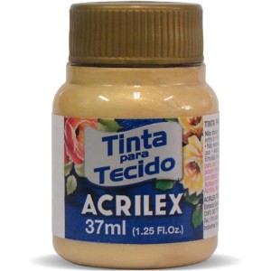 Tinta Para Tecido Metalica 37ml Ouro-006532-11708