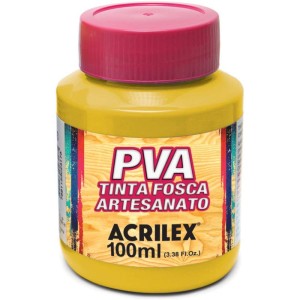 Tinta Pva 100ml. Amarelo Ouro-070553-15453