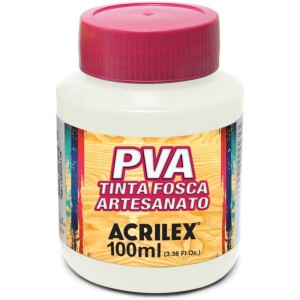 Tinta Pva 100ml. Branco-070557-13664