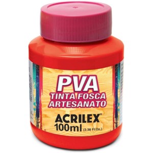 Tinta Pva 100ml. Vermelho Vivo-077179-53201