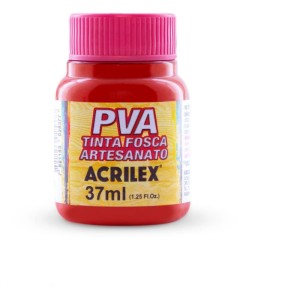 Tinta Pva 37ml. Vermelho Fogo-071219-33056