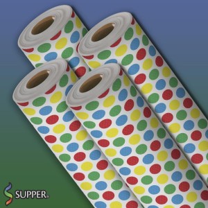 Tnt Estampado 1,40m 40g Bolas Coloridas-048899-35848