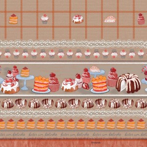 Toalha Termica Cupcake Chocolate 1,40 X 30m-100273-77425