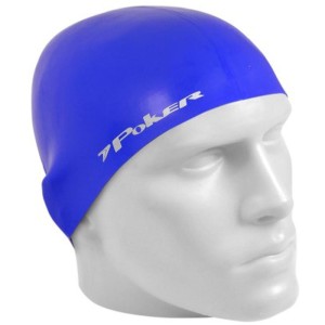 Touca Para Natacao Silicone Azul-075506-17134