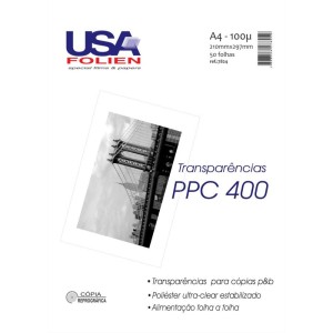 Transparencia Copiadora Preta Ppc 400 A4 210x297 S/tarja-023897-24613