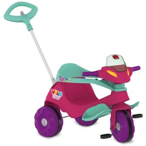 Triciclo Velobabay Passeio/pedal Rosa-107010-18103