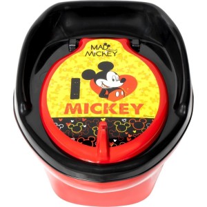 Troninho E Redutor Mickey Preto/vermelho-085476-72654