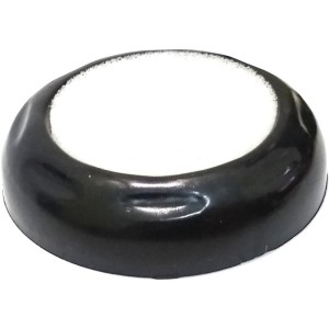 Umedecedor De Dedo Esponja Plastico Preto/cinza-038783-45313
