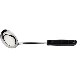 Utensilio Domestico Concha Inox Cabo Preto-109076-27128