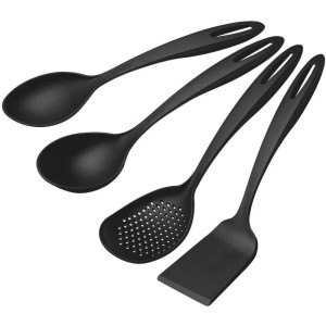 Utensilio Domestico Jogo Ability 4pcs Nylon Preto-100223-24066