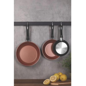 Utensilio Domestico Jogo Frigideira Caribe 3pc Pto-100221-48450
