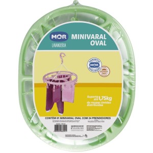 Varal Mini Oval 24 Prendedores (s)-109631-42525