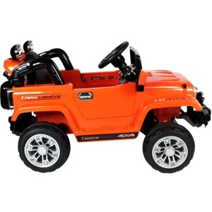 Veiculo Eletrico Jipe Laranja C/controle 12v-089959-53793