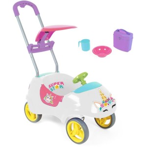 Veiculo Para Bebe Kids Car Unicornio C/acessorio-099965-57424