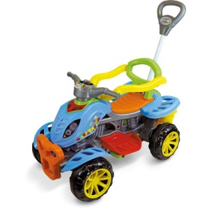 Veiculo Para Bebe Quadriciclo Colorido C/som 30k-106690-14290