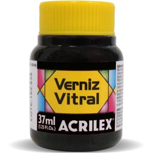 Verniz Vitral Preto 37ml.-005711-42841