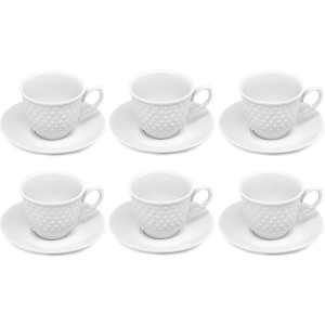 Xicara Cafe Porcelana Wembley 12pcs-105787-49621