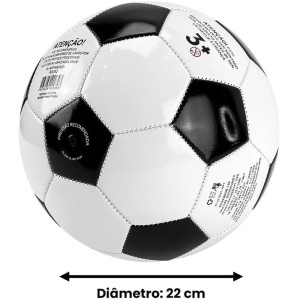 Bola De Futebol Preta/branca - Sortido-107988-74764