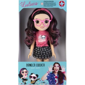 Boneca Com Mecanismo Luluca Com Som - 30cm-107635-29341