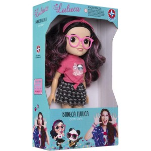 Boneca Com Mecanismo Luluca Com Som - 30cm-107635-62621