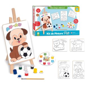 Brinquedo Diverso Kit Pintura Pets-104611-95680