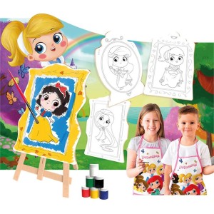 Brinquedo Para Colorir Princesa Super Kit-110682-83278