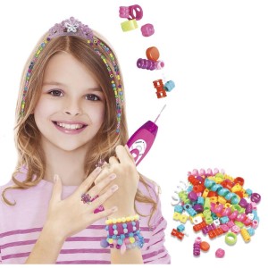 Brinquedo Para Menina Conj Micanga Beleza P/cabelo-107996-43163
