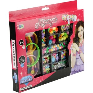 Brinquedo Para Menina Kit Conj Micangas Com Bracelet-107995-84234