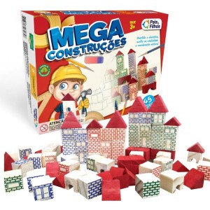 Brinquedo Para Montar Mega Construções 45 Pecas-057267-61502