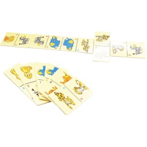 Domino Animais Em Madeira 28pcs-106742-68272