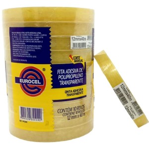 Fita Adesiva Pp 2000 12mmx40m Transparente-024901-14643