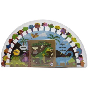 Livro Brinquedo Ilustrado Kit Divertido Dinossauros